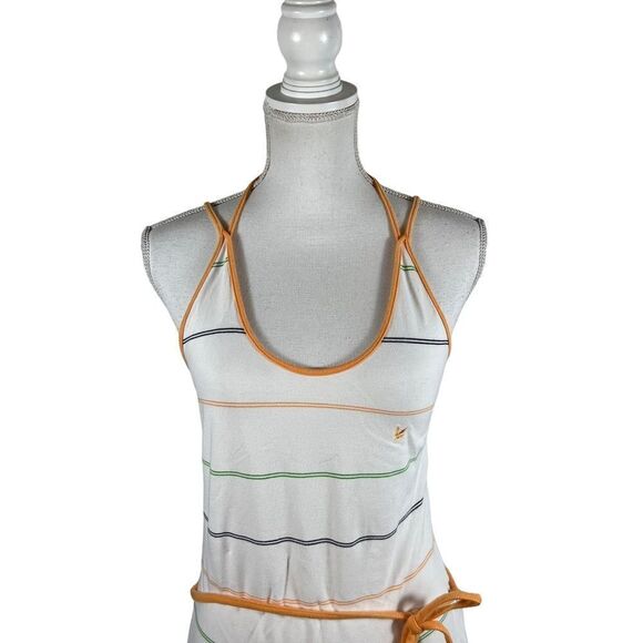 Lyle & Scott Scotland Stripe Belted Golf Dress - Picture 2 of 12